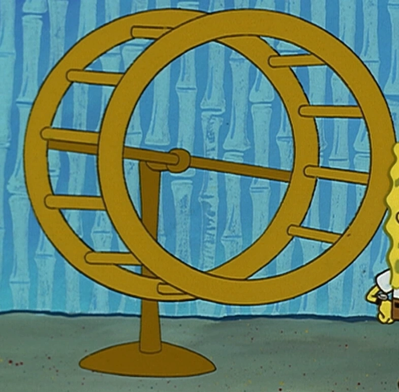 Gary's exercise wheel Encyclopedia SpongeBobia Fandom