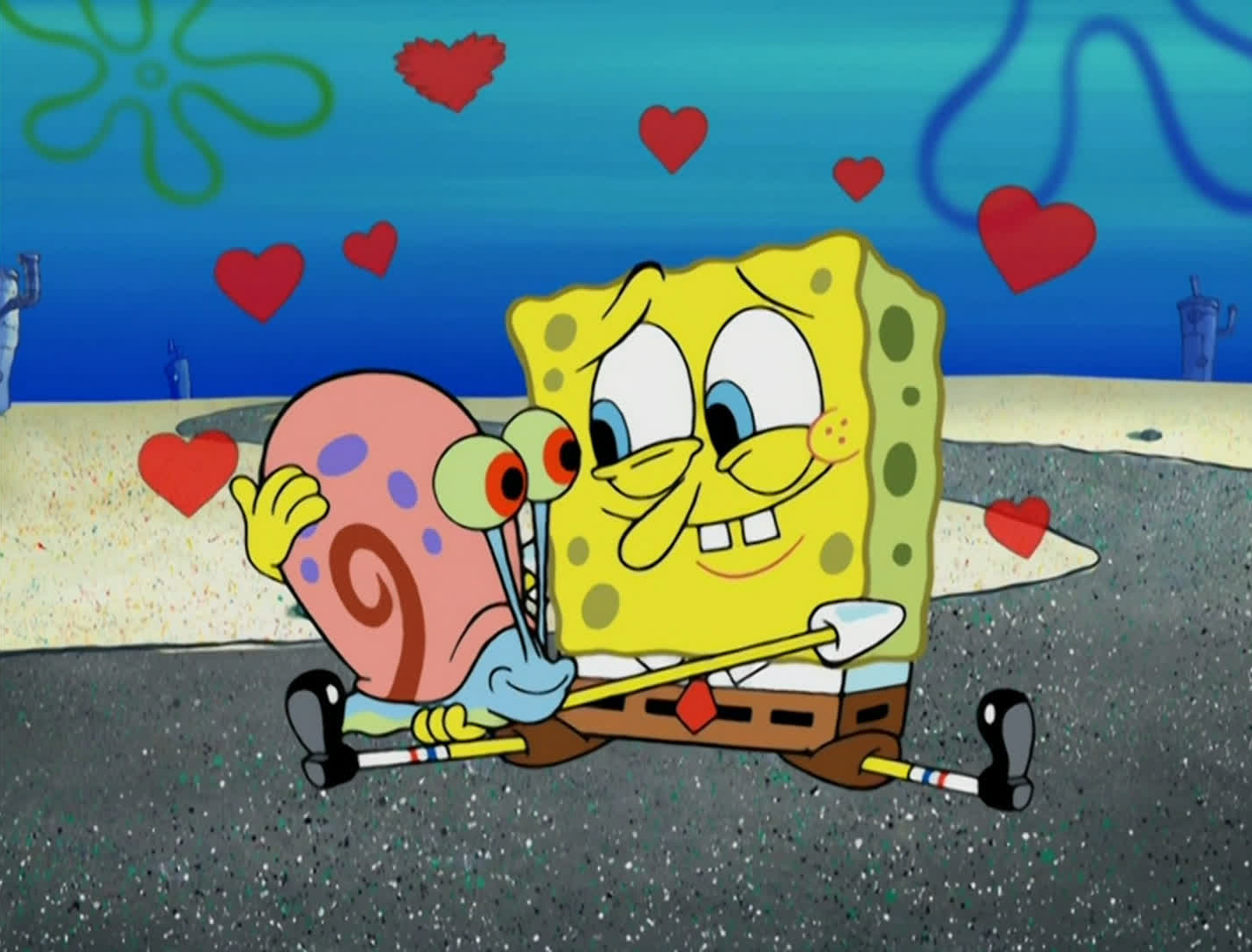 Gary is Missing!, Scene, SpongeBob