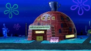 The Bikini Bottom Recreation Center and the Adult Learning Center both seen in "Tango Tangle."
