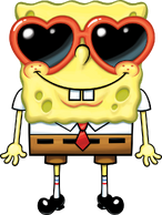 Bob heart glasses art