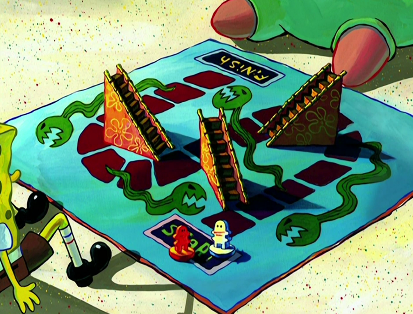 SpongeBob SquarePants Eels And Escalators The Board Game HT Exclusive