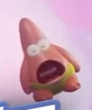 Surprised Patrick in The Cosmic Shake Release Trailer.