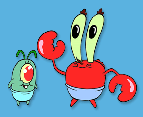 plankton and mr krabs