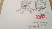 SPONGEBOB-ORGINAL-SKETCH-Signed-TODD-WHITE-Episode-Hall- 1