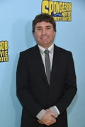 Stephen Hillenburg en el estreno de The SpongeBob Movie: Sponge Out of Water.
