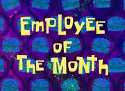 Employee of the Month title card