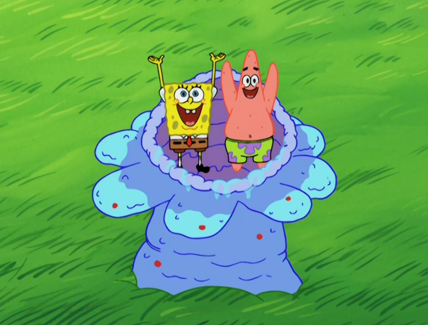 Hey SpongeBob, want to go jellyfishing?”