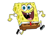 SpongeBob goes stock art