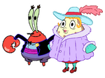 Mr Krabs and Mrs Puff fancy