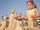 Sandcastle girl