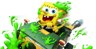 Render de Bob Esponja en Nickelodeon Kart Racers 3: Slime Speedway