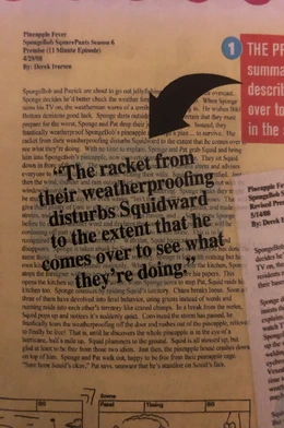 Original outline dated , 