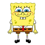 SpongeBob giggles stock art