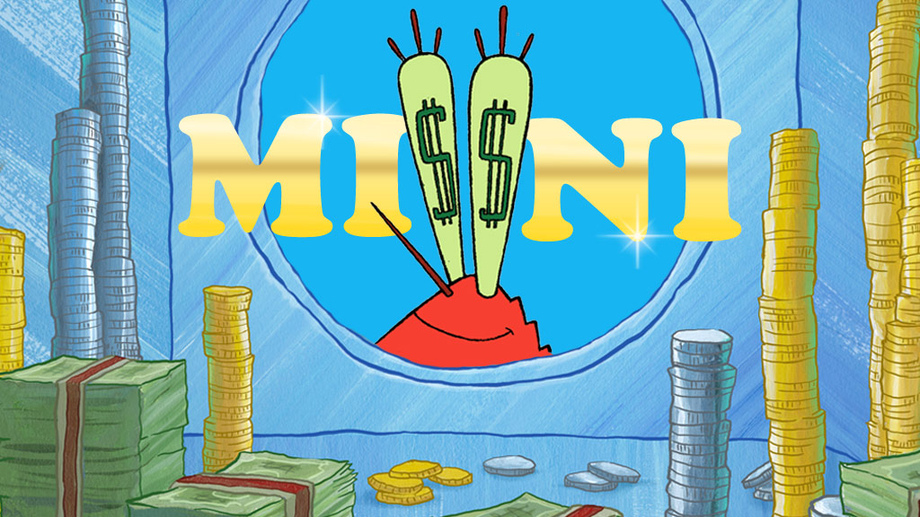 spongebob squarepants mr krabs money