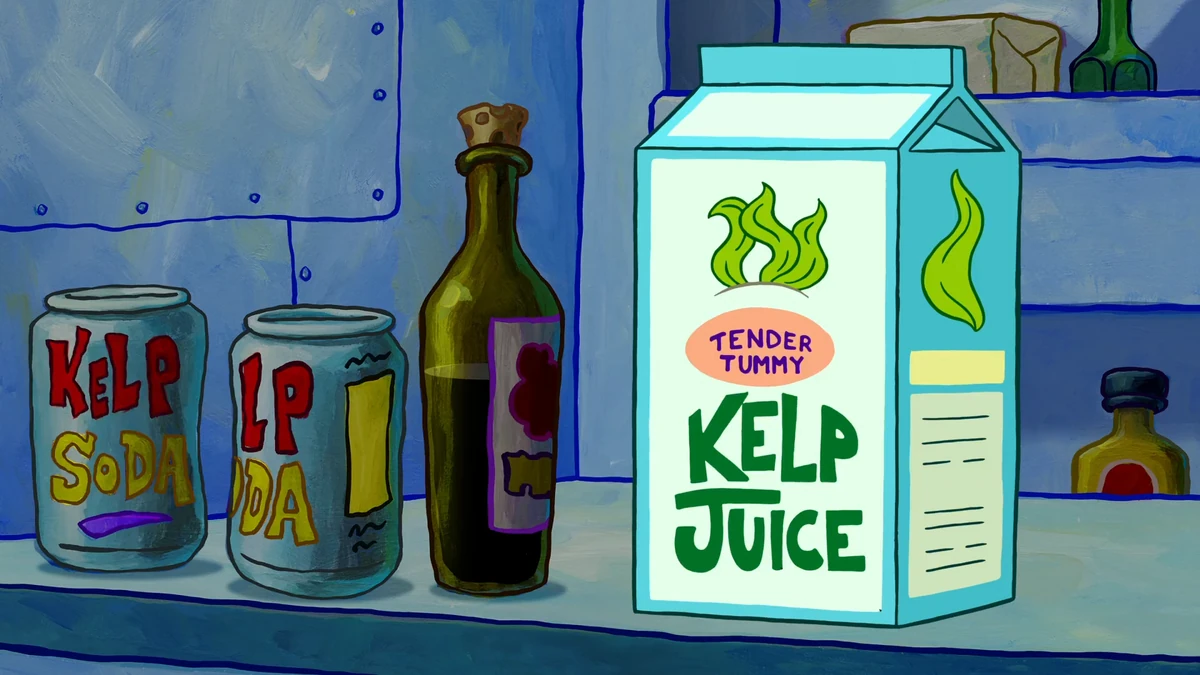 Kelp juice Encyclopedia SpongeBobia Fandom