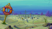 Bikini Bottom in the Daytime. From The SpongeBob Movie: Sponge Out of Water