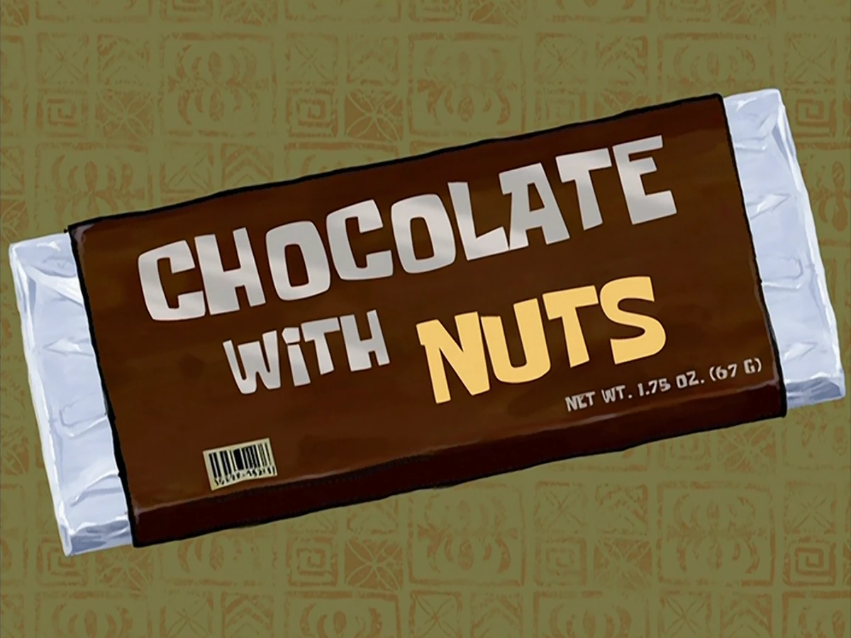 Chocolate with Nuts/transcript Encyclopedia SpongeBobia Fandom