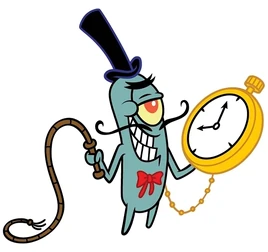 Dead Eye Plankton sticker