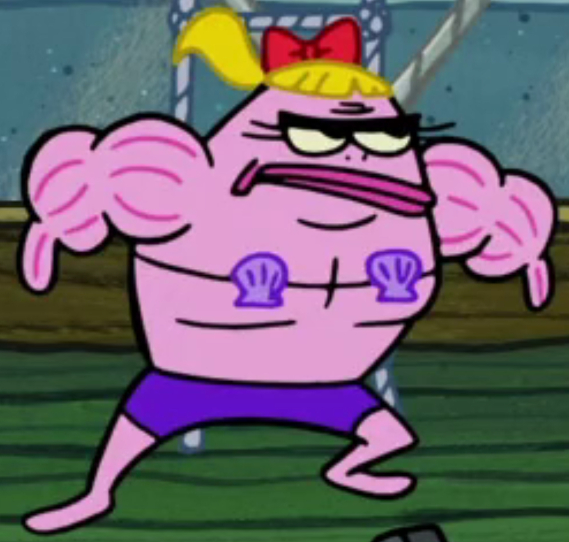 spongebob muscles