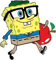 SpongeBob-going-to-school