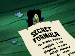 krabby patty secret formula plankton