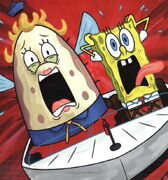 SpongeBob-and-Mrs-Puff-screaming-driving