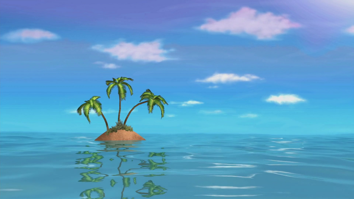 spongebob island