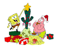 SpongeBob and Patrick Christmas