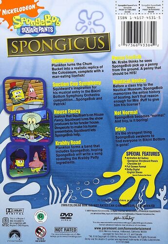 Spongicus (DVD) | Encyclopedia SpongeBobia | Fandom