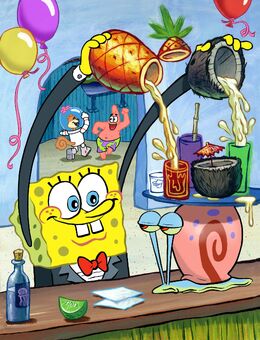 SpongeBob Party Pooper Pants art 2
