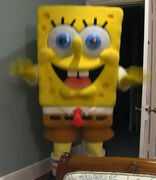 SpongeBob mascot costume In Michael McIntyre’s Big Show