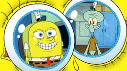 This episode is seen briefly through SpongeBob's eyes.