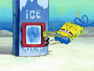 Spongebob Iceberg. Rod + Spongebob = Ice Clown.