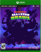 Nickelodeon All-Star Brawl Xbox Series X and Series S prototype cover 2
