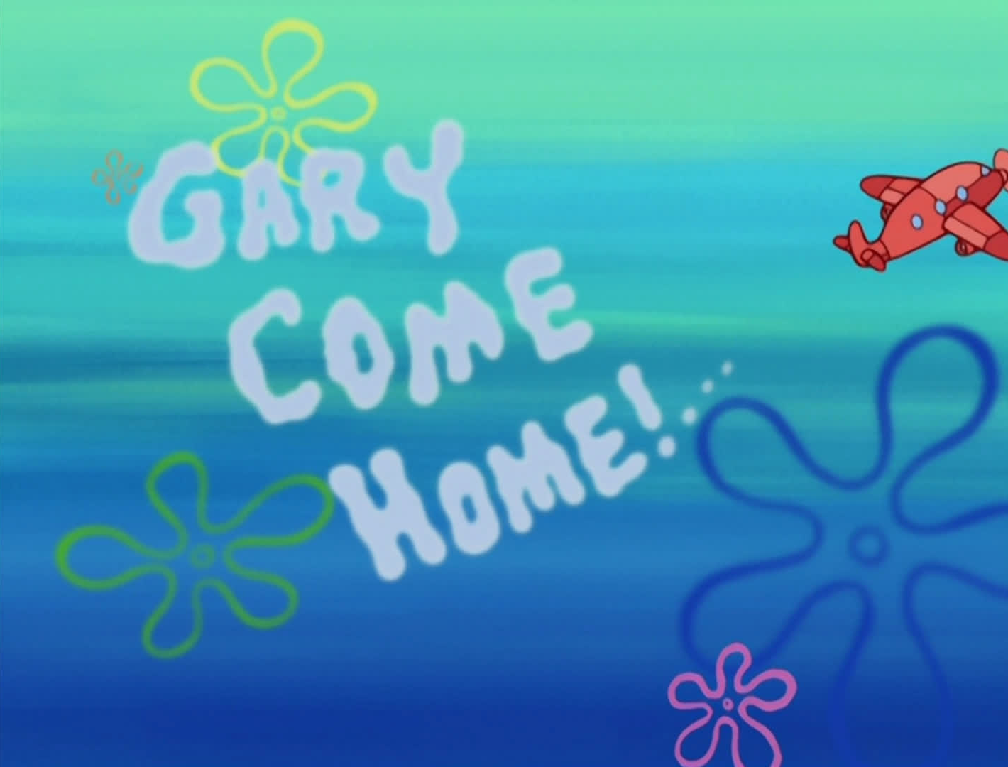 Gary's Song — Spongebob Squarepants