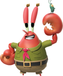 Krabs pose