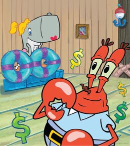 BAIT x SpongeBob Mr Krabs 4 Inch Figure (red)