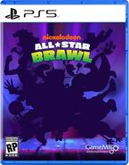 Nickelodeon All-Star Brawl PlayStation 5 prototype cover 2