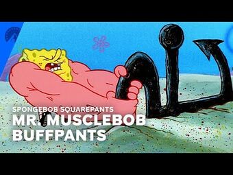 spongebob arm flex