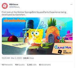 Paramount and Gamefam Bring SpongeBob And Ninja Turtles To Roblox 