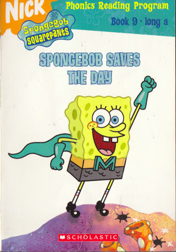 SpongeBob Saves the Day phonics book