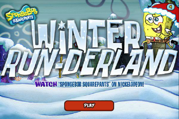 Spongebob Winter RUN-erland
