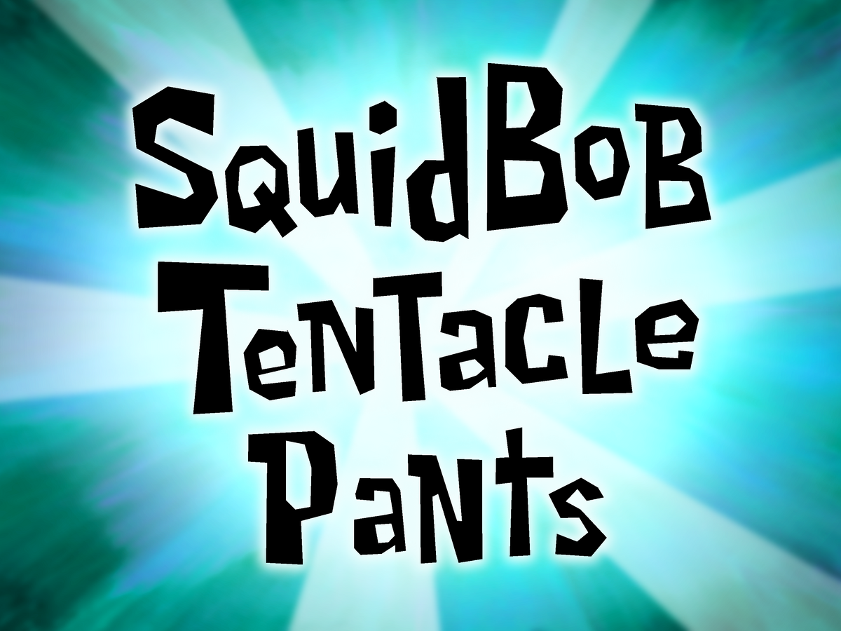 SquidBob TentaclePants, Encyclopedia SpongeBobia