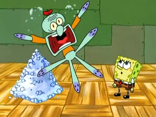 Squidward Artist Unknown