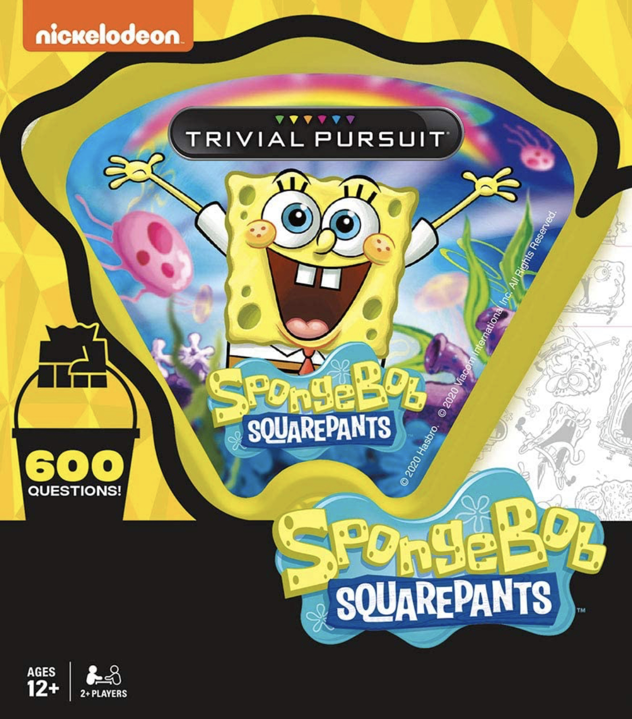 Life the Game of Spongebob Squarepants Instructions - Hasbro