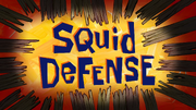 Squid Defense title card