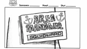 Another deleted scene from close-up from Squidward's manager badge