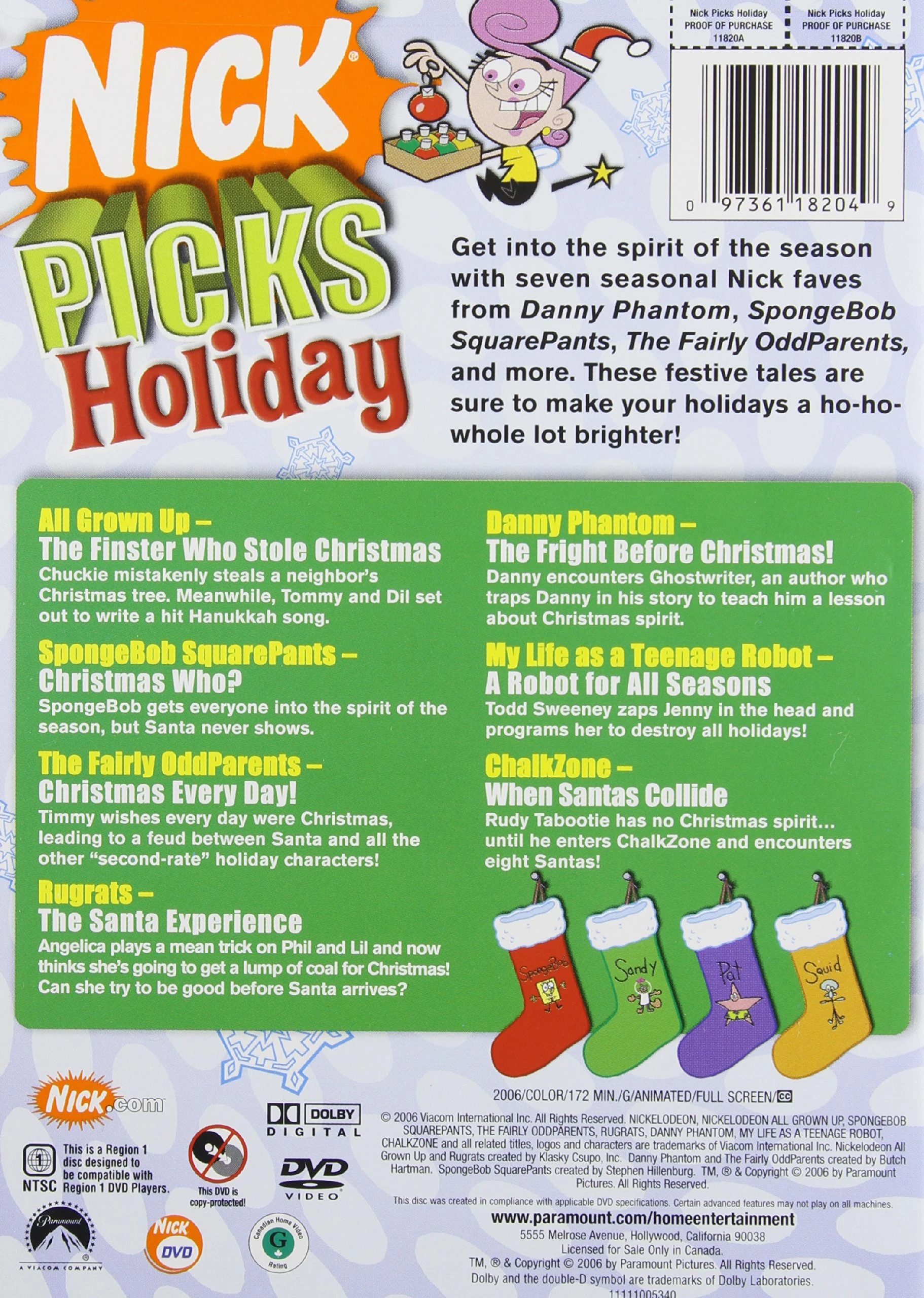 Nick Picks Holiday | Encyclopedia SpongeBobia | Fandom