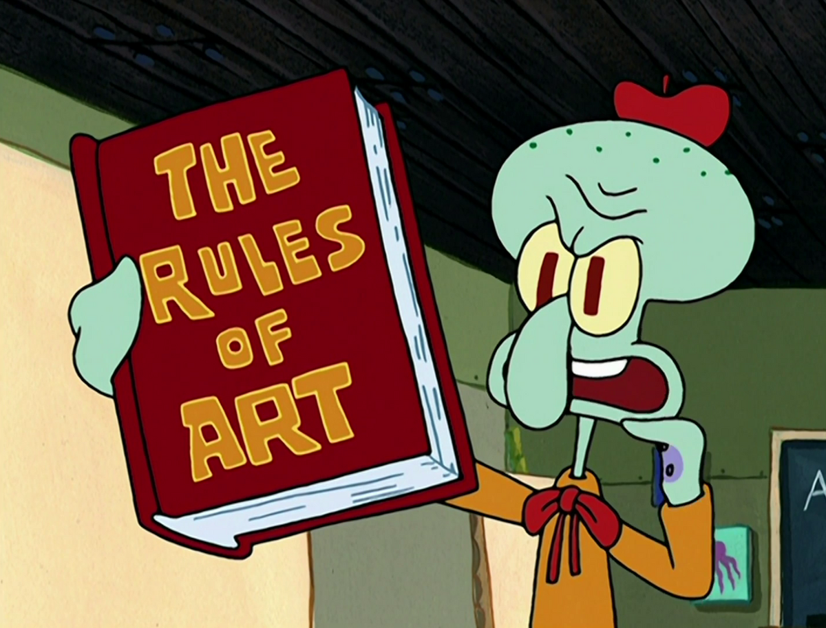 This Is Squidward's Most Underrated Painting That I Feel Deserves More  R/spongebob
