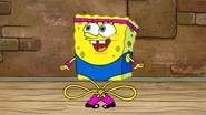 SpongeBob's dancing outfit in "Tango Tangle."